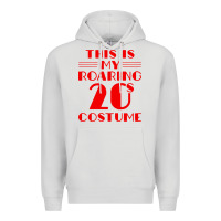 Dove Grey halloween roaring 20s costume Premium Hoodie - trangStudio