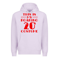 Lilac halloween roaring 20s costume Premium Hoodie - trangStudio