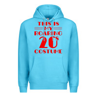 Ocean Blue halloween roaring 20s costume Premium Hoodie - trangStudio
