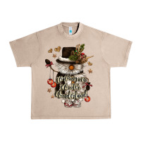 French Oak walking in a winter wonderland Urban Heavy Tee - CowGirlArtShop
