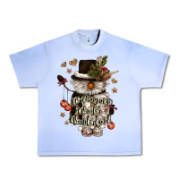 Grape Ice walking in a winter wonderland Urban Heavy Tee - CowGirlArtShop