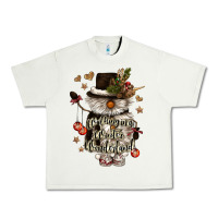 Pistachio walking in a winter wonderland Urban Heavy Tee - CowGirlArtShop