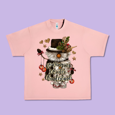 Walking In A Winter Wonderland Urban Heavy Tee Designed By Cowgirlartshop