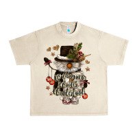 Sandshell walking in a winter wonderland Urban Heavy Tee - CowGirlArtShop