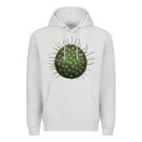 Arizona Fishhook Cactus Premium Hoodie | Teevron