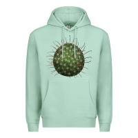 Seafoam Arizona Fishhook Cactus Premium Hoodie - LillyAllenDesigns