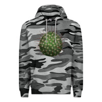 Slate Camo Arizona Fishhook Cactus Premium Hoodie - LillyAllenDesigns