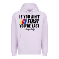 Lilac ricky bobby if you aint first youre last Premium Hoodie - trangStudio