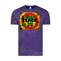 Cloud Purple we are black history Vintage Tee - CowGirlArtShop