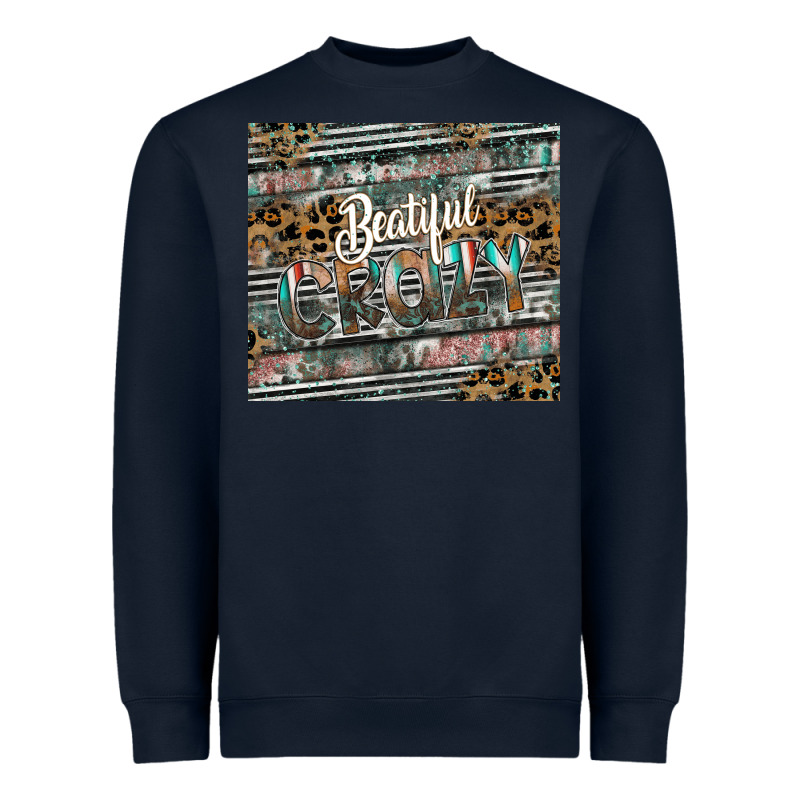 Beautiful Crazy Heavyweight Sweatshirt by CowhideDigitalArt | Teevron