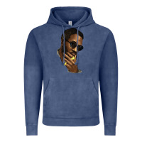 Vintage Denim Black man Vintage Hoodie - HowdyJamesFarm