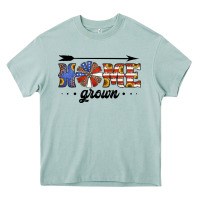 Arona home grown american flag windmill Heavy Core Tee - Jasminsmagicworld