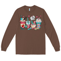 Chestnut teacher coffee cups Long Sleeve Tee - OliviaCreatesArt