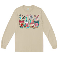 Mushroom teacher coffee cups Long Sleeve Tee - OliviaCreatesArt