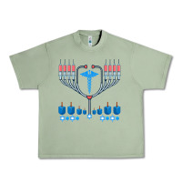 Oil Green jewish hanukkah chanukah doctor medical menorah  gifts Urban Heavy Tee - trangStudio