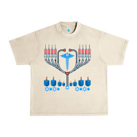 Sandshell jewish hanukkah chanukah doctor medical menorah  gifts Urban Heavy Tee - trangStudio