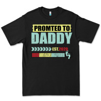 Black Promoted To Daddy Est 2020 Premium Tee - Bettercallsaul