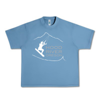 Pebble Blue Kiteboarding Hood River Oregon, Kitesurfing Urban Heavy Tee - trangStudio