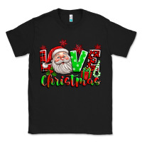 Black love christmas santa Classic Tee - texasbilliewilder