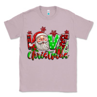 Lilac love christmas santa Classic Tee - texasbilliewilder