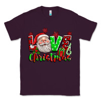 Plum love christmas santa Classic Tee - texasbilliewilder