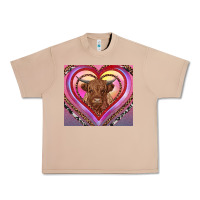 Burro highland cow valentine's day Urban Heavy Tee - RanaPortraitStore