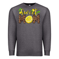 Charcoal Heather sweet mom lemon Premium Sweatshirt - BarkalooDesign