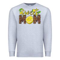 Heather Grey sweet mom lemon Premium Sweatshirt - BarkalooDesign