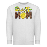 Oatmeal Heather sweet mom lemon Premium Sweatshirt - BarkalooDesign