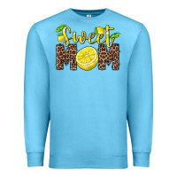 Ocean Blue sweet mom lemon Premium Sweatshirt - BarkalooDesign
