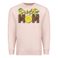 Pale Pink sweet mom lemon Premium Sweatshirt - BarkalooDesign