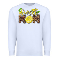 White sweet mom lemon Premium Sweatshirt - BarkalooDesign