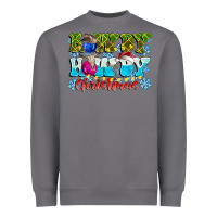 Storm Rowdy Howdy Christmas Heavyweight Sweatshirt - CowhideDigitalArt