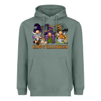 Sage happy halloween  gnomies Heavyweight Hoodie - BarkalooDesign