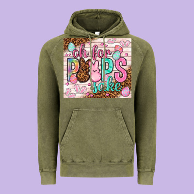 Oh For Peeps Sake Tumbler Easter Day Vintage Hoodie Designed By Howdyjamesfarm