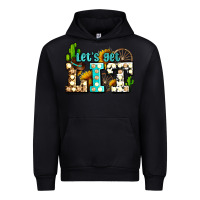 Black western lets get lit ado Urban Hoodie - AdoDesignShop