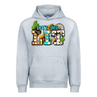 Heather Grey western lets get lit ado Urban Hoodie - AdoDesignShop
