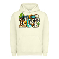 Pigment Pistachio western lets get lit ado Urban Hoodie - AdoDesignShop