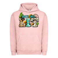 Pigment Salmon western lets get lit ado Urban Hoodie - AdoDesignShop