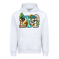 White western lets get lit ado Urban Hoodie - AdoDesignShop