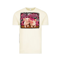 Vintage Arctic be mine valentine's day pigs Vintage Tee - Jasminsmagicworld