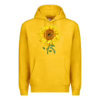 Lemon Bambino Sunflower Premium Hoodie - LillyAllenDesigns