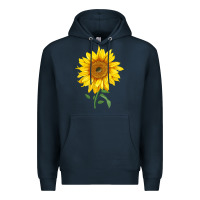 Navy Bambino Sunflower Premium Hoodie - LillyAllenDesigns