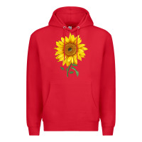 Red Bambino Sunflower Premium Hoodie - LillyAllenDesigns