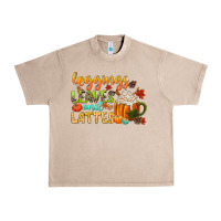 French Oak leaves and lattes Urban Heavy Tee - CowGirlArtShop