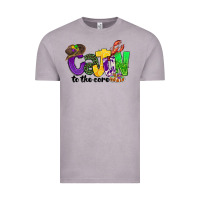 Vintage Zinc cajun to the core mardi gras Vintage Tee - CowGirlArtShop