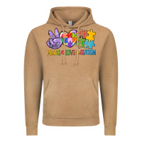 Vintage Camel Peace love Autism Vintage Hoodie - CowGirlArtShop