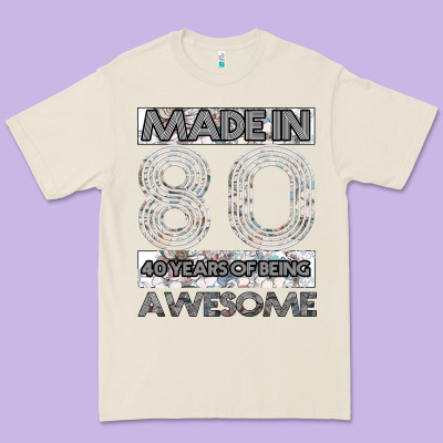 Born In 1980 Womens Premium Tee Designed By Bettercallsaul