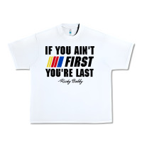 White ricky bobby if you aint first youre last Urban Heavy Tee - trangStudio