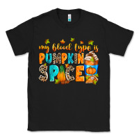 Black My blood type is pumpkin spice Classic Tee - RanaPortraitStore
